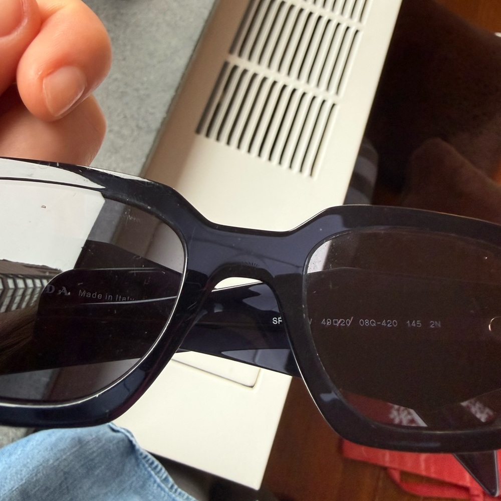 Prada Dark Blue Symbole Sunglasses - Picture 4 of 7